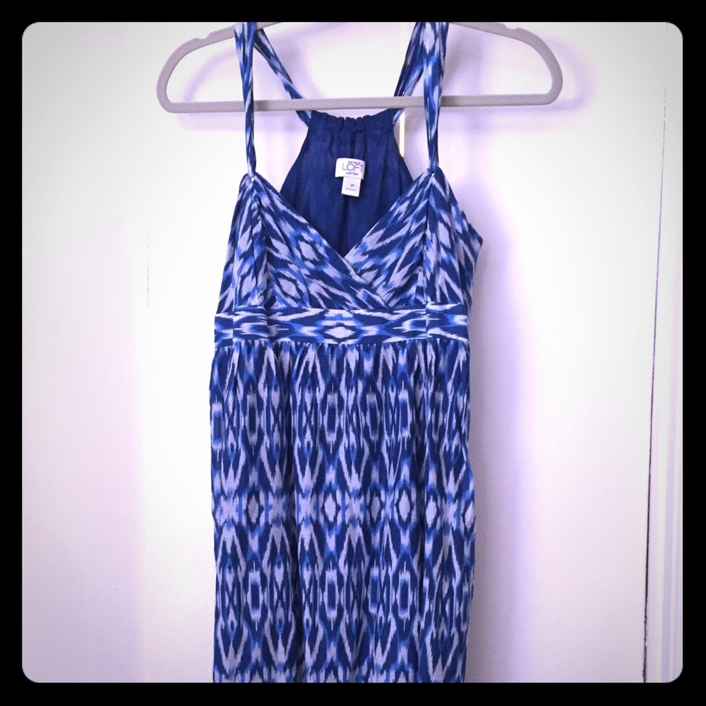 Loft halter dress